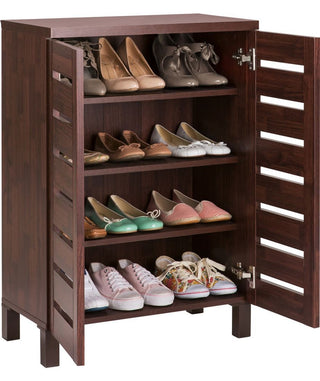 Espresso Shoe Rack